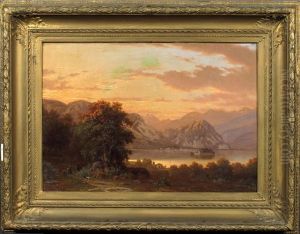 Paysage A La Tombee Du Jour Paysage A La Tombee Du Jour
