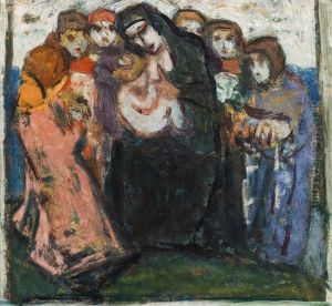 Madonna With Child by Artur Nikodem