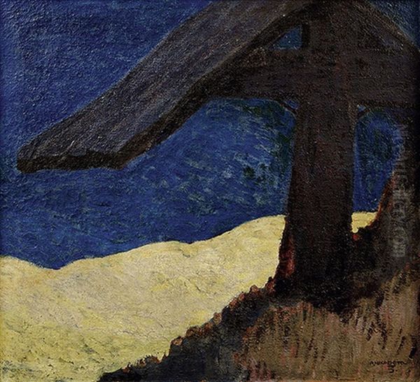 Holzkreuz In Den Tiroler Bergen - view 1