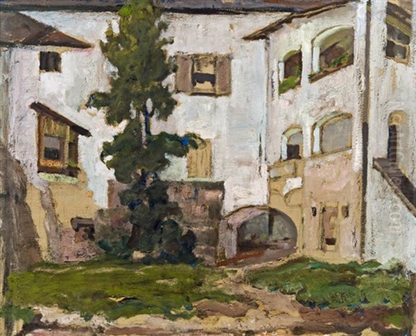 Arched Courtyard In Tyrol - view 1