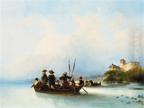 Soldiers In A Boat - view 1