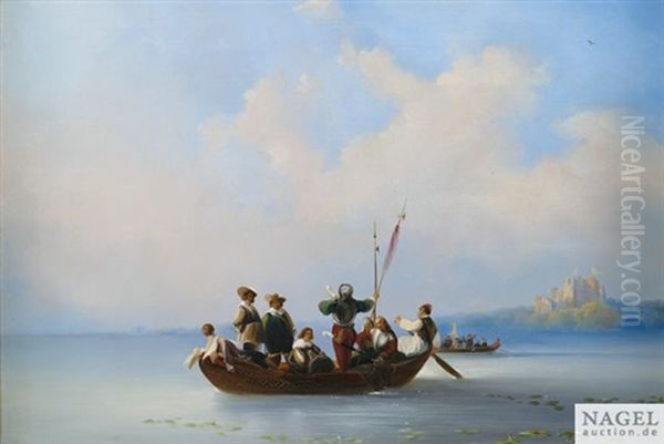 Uberfahrt Auf Einem See - view 1