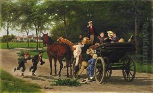 Das Frohliche Willkommen by Arthur Johann Severin Nikutovski