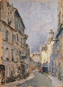 Rue De Paris Dans L'ombre by Peter Alexanrovitch (Pierre) Nilouss