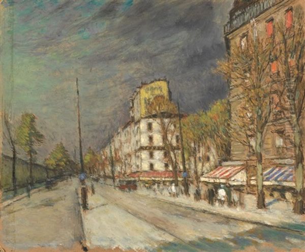 Paris Town Scene - view 1