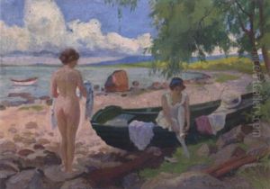 Badende Frauen
