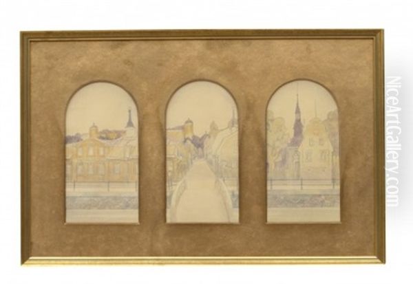 Uppsalamotiv (triptych) - view 1