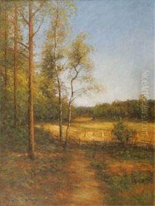 Hostlandskap Med Volmar by Johan Severin Nilsson