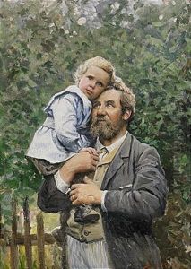 I Pappas Famn by Johan Severin Nilsson