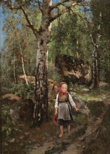 Flicka I Skogsbryn Flicka I Skogsbryn