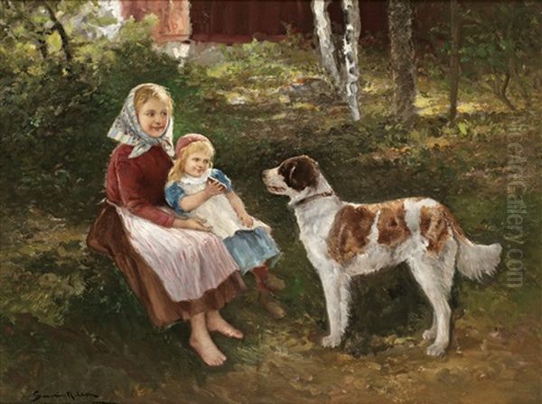 Barn Och Hund - view 1