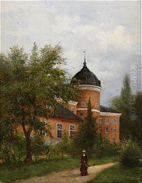 Pa Promenad Vid Gripsholms Slott - view 1