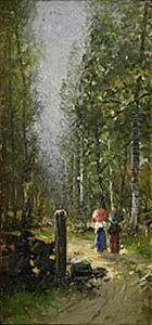 Promenad by Johan Severin Nilsson