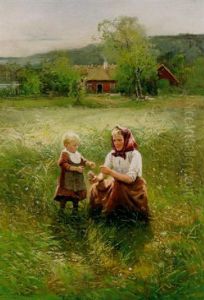 Smultronplockerskor, Flickor Pa Sommarang Smultronplockerskor, Flickor Pa Sommarang