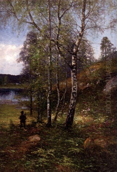 Jagare I Skogslandskap - view 1