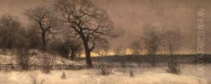 Varvinter I Sickla Park by Johan Severin Nilsson