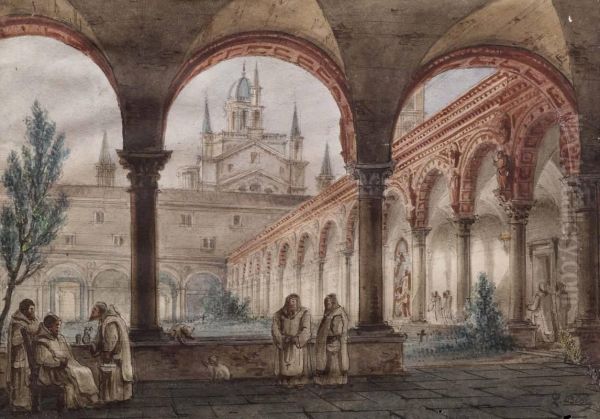 Interno Della Certosa Di Pavia - view 1
