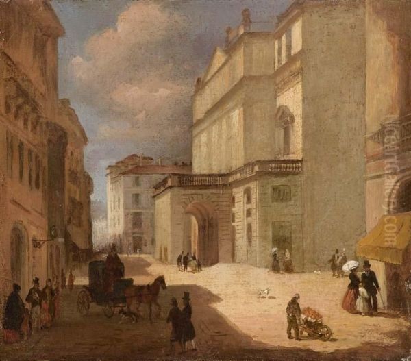 Milano, Piazza Della Scala - view 1