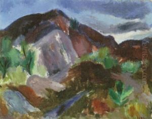 Blanande Berg by Nils Nilsson