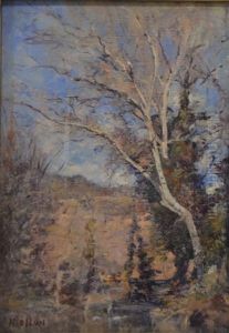 Arbre Dans La Campagne Aixoise by Barthelemy Niollon
