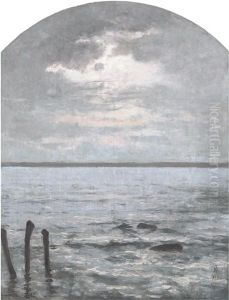 Blick Auf Die See In Der Morgenrote Blick Auf Die See In Der Morgenrote