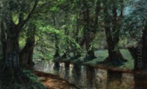 Forestscape by Thorvald Simeon Niss