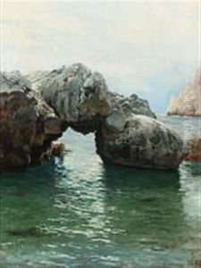 Rocky Coast by Thorvald Simeon Niss