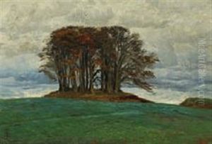 Barrow Near The Hermitage Palace North Of Copenhagen