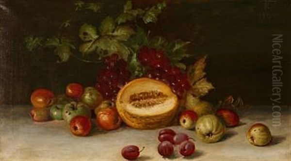 Still Life With Fruits On A Table - view 1