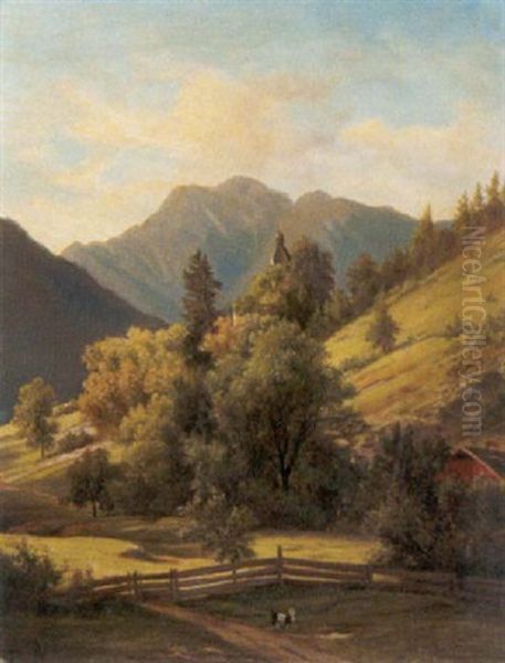 Motiv Aus Der Gegend Bei Salzburg - view 1