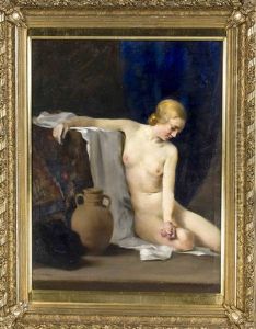Ruhende Wassertragerin by Rudolf Nissl