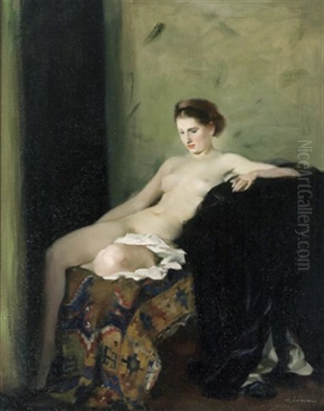 Ruhende Frau - view 1