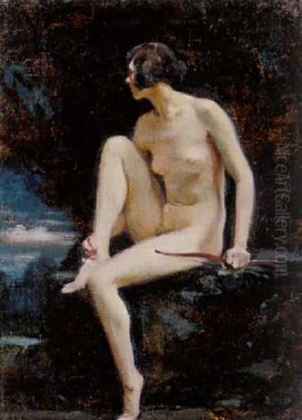 Nackte Jagerin - view 1