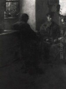 Im Armenhaus Von Landshut by Rudolf Nissl