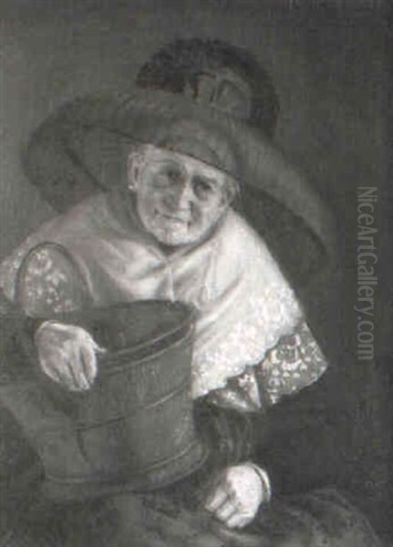 Bildnis Einer Alten Frau In Tracht - view 1