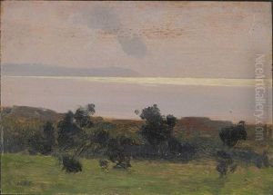 Marina Con Cespugli by Giuseppe de Nittis