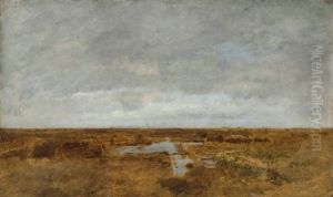 Il Tavoliere Delle Puglie (bufera Imminente) by Giuseppe de Nittis