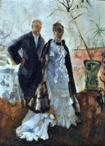 Controluce by Giuseppe de Nittis