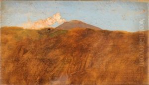 Le Vesuve, Circa 1872 by Giuseppe de Nittis