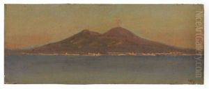 Vue Du Vesuve Et De La Baie De Naples Au Levant by Giuseppe de Nittis