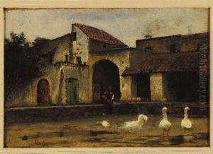 Casolare by Giuseppe de Nittis