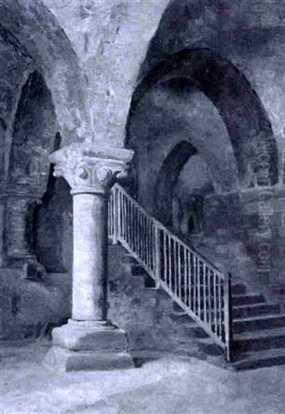 Romanesque Stairway - view 1