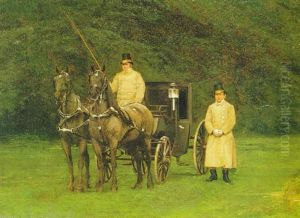 L'attesa by Giuseppe de Nittis