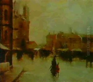 Giornata Piovigginosa by Giuseppe de Nittis
