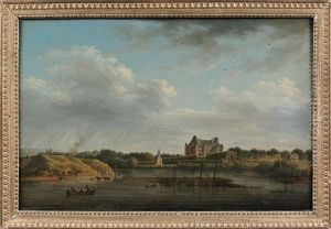 Vue Du Chateau De Madrid A Neuilly