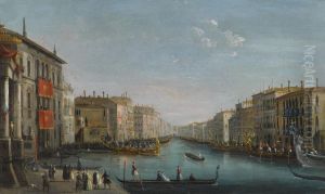 Venice, A View Of The Grand Canal Venice, A View Of The Grand Canal