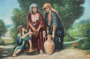 Bedouins Sur Les Hauteurs De Tunis by Francisque Noailly