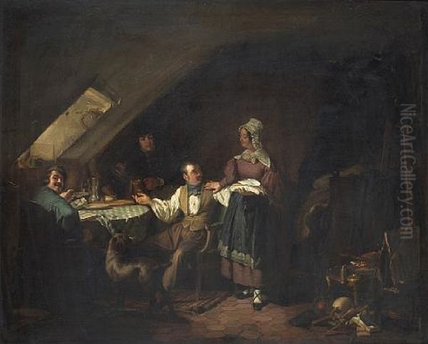 In The Artist's Garrett - view 1