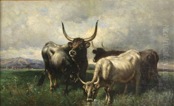 Cattle In Landscape - view 1