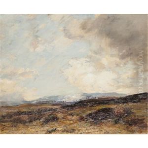 Monadhleath Hills, Autumn by James Campbell Noble